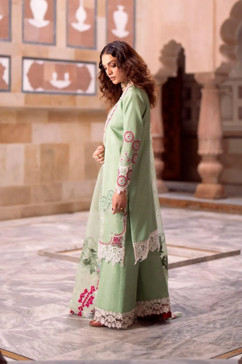 FOZIA KHALID - Shehnaz - silk - 4 Piece