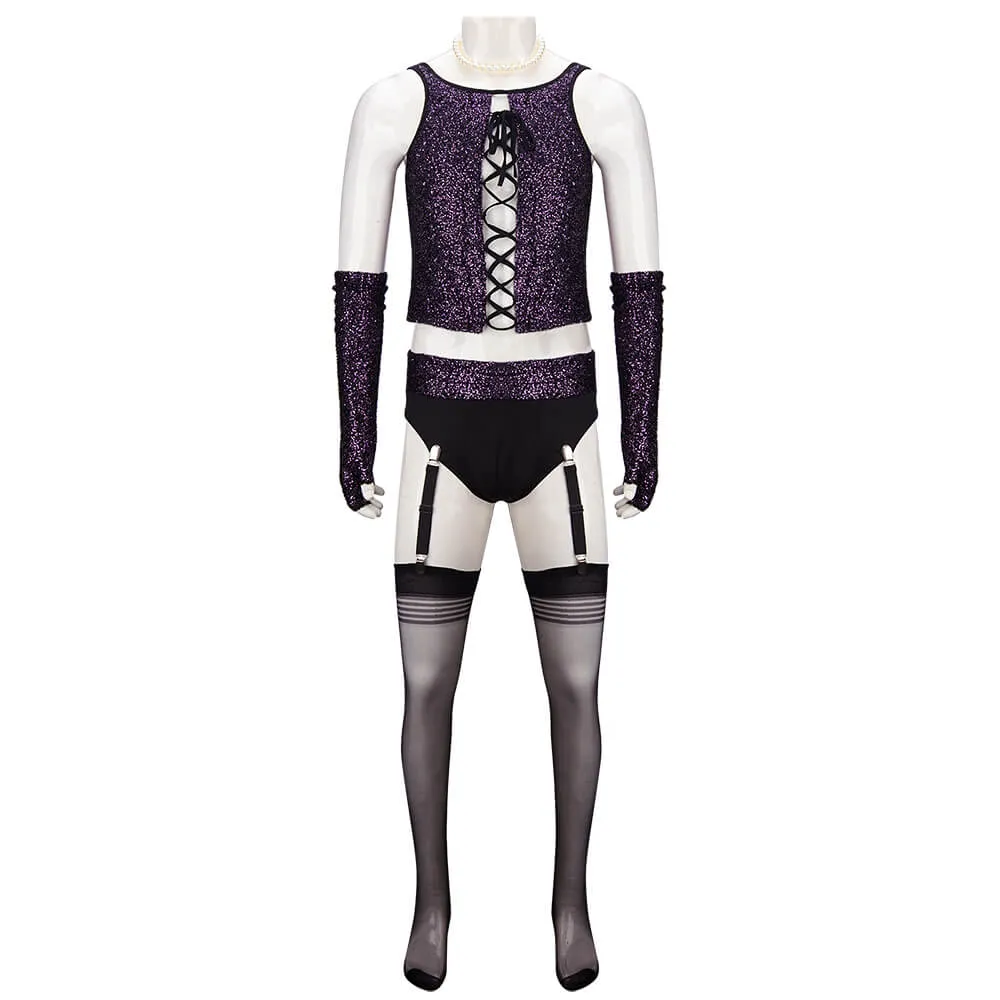 Frank N Furter Cosplay Costume Fancy Dress The Rocky Horror Picture Show (Ready to Ship)