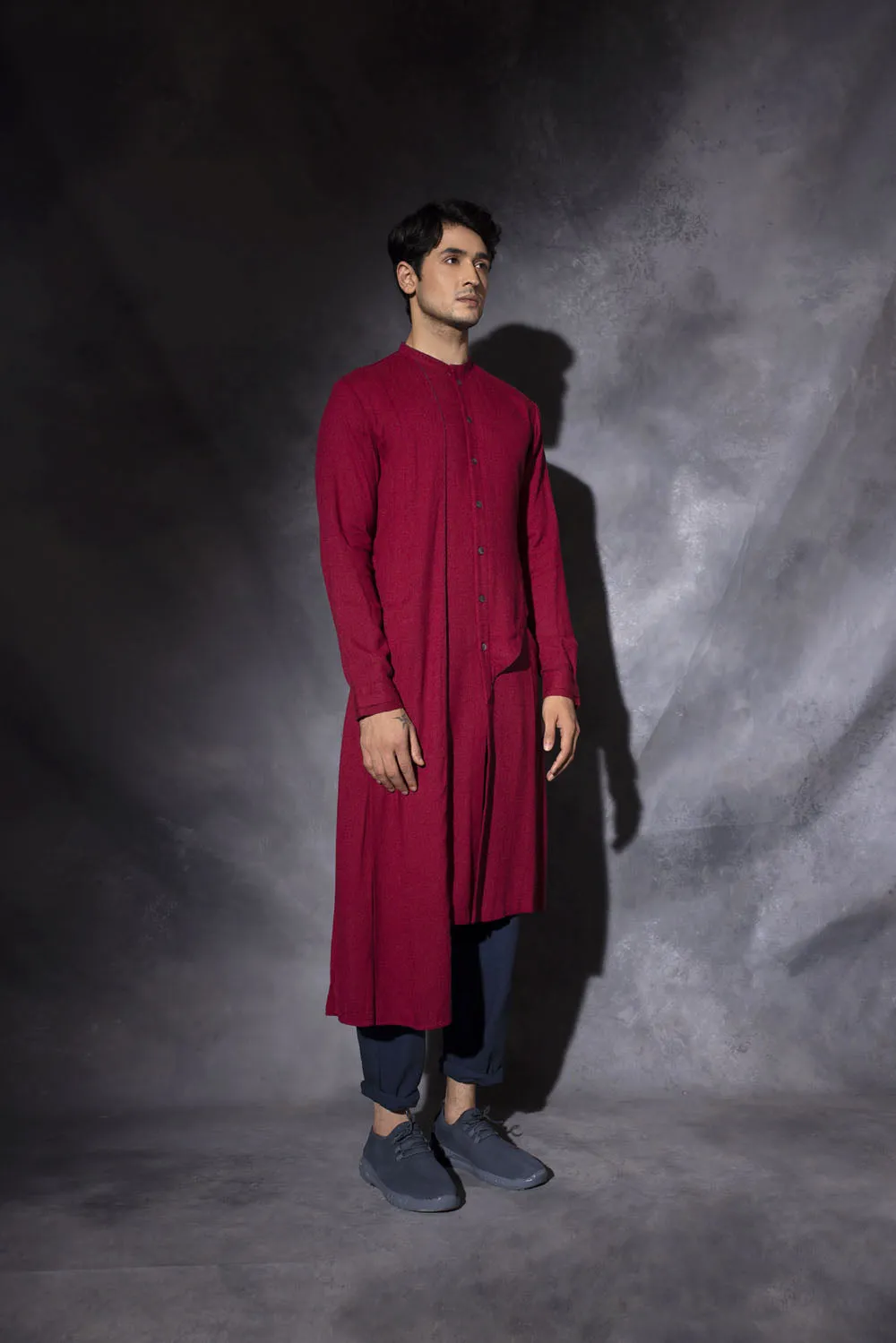 Front Cross Layer Kurta