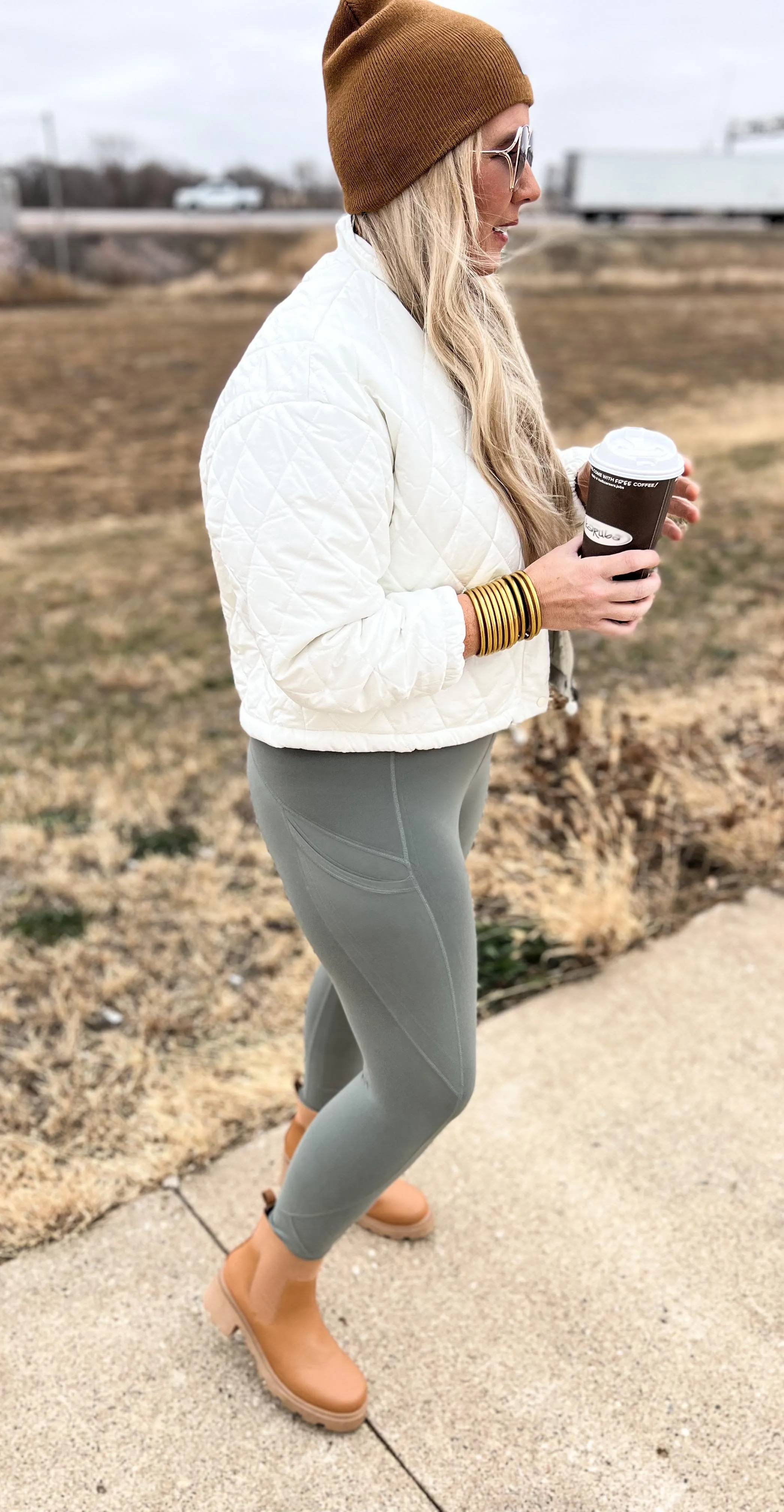 Full Length Yoga Leggings w/ Pockets | Rae Mode** - Final Sale