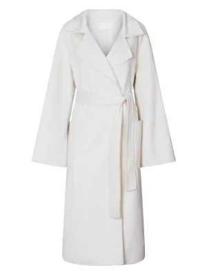 Furless Camila Coat Ivory White