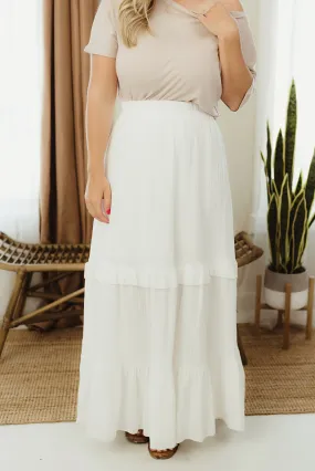 Gauze Maxi Skirt