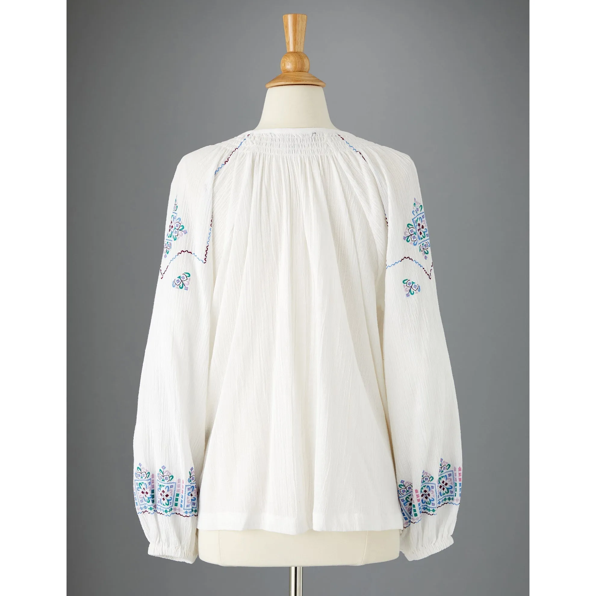 Geometric Embroidered Tunic