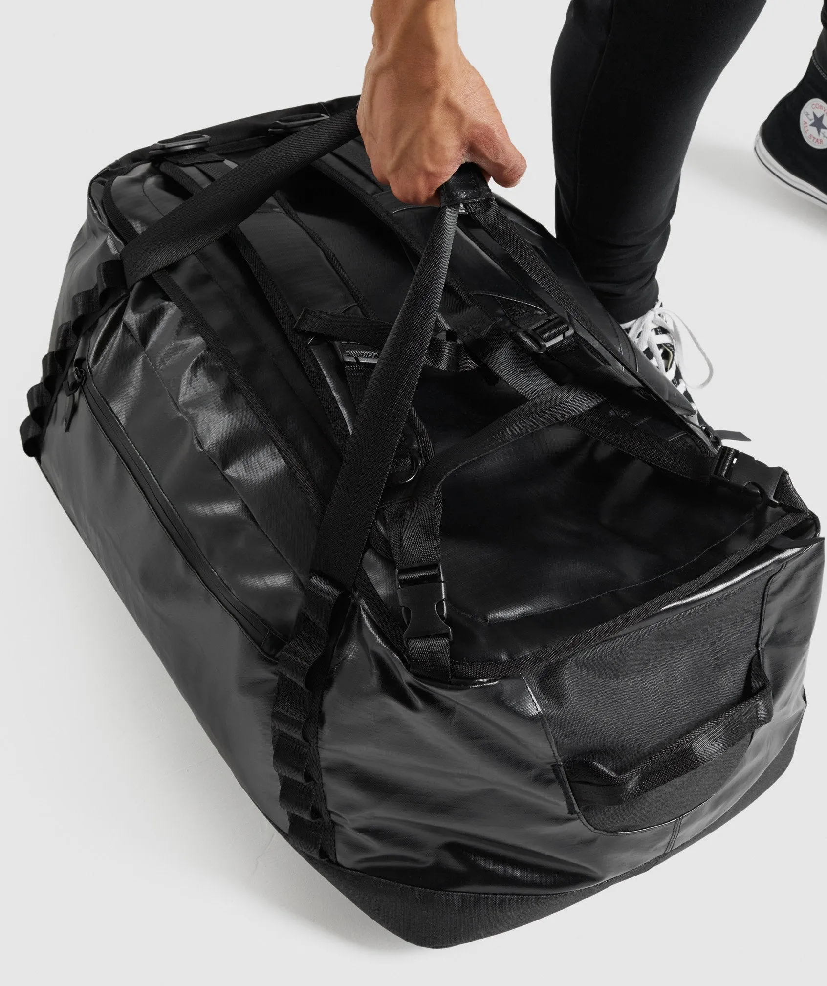 Gymshark X-Series Duffle Bag - Black