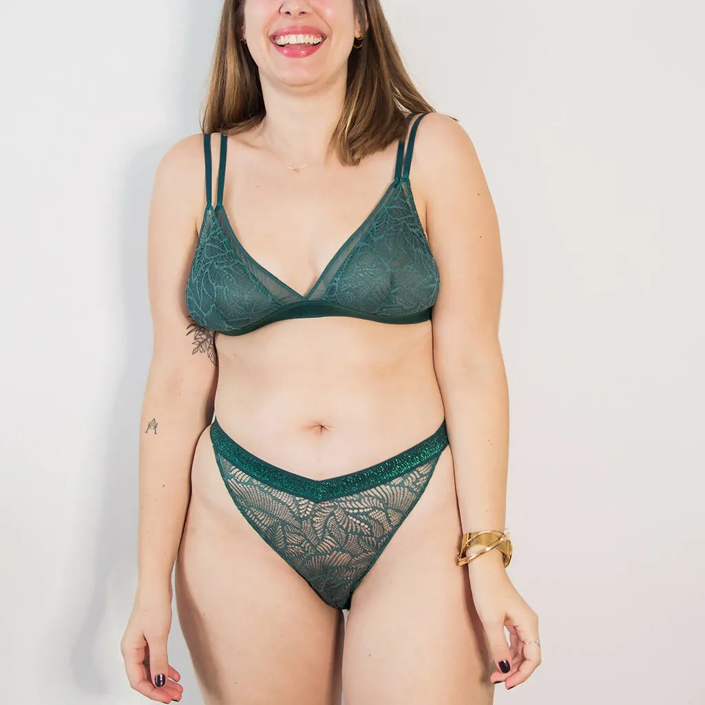 High-waisted Tanga La Teuf - Bott Lingerie