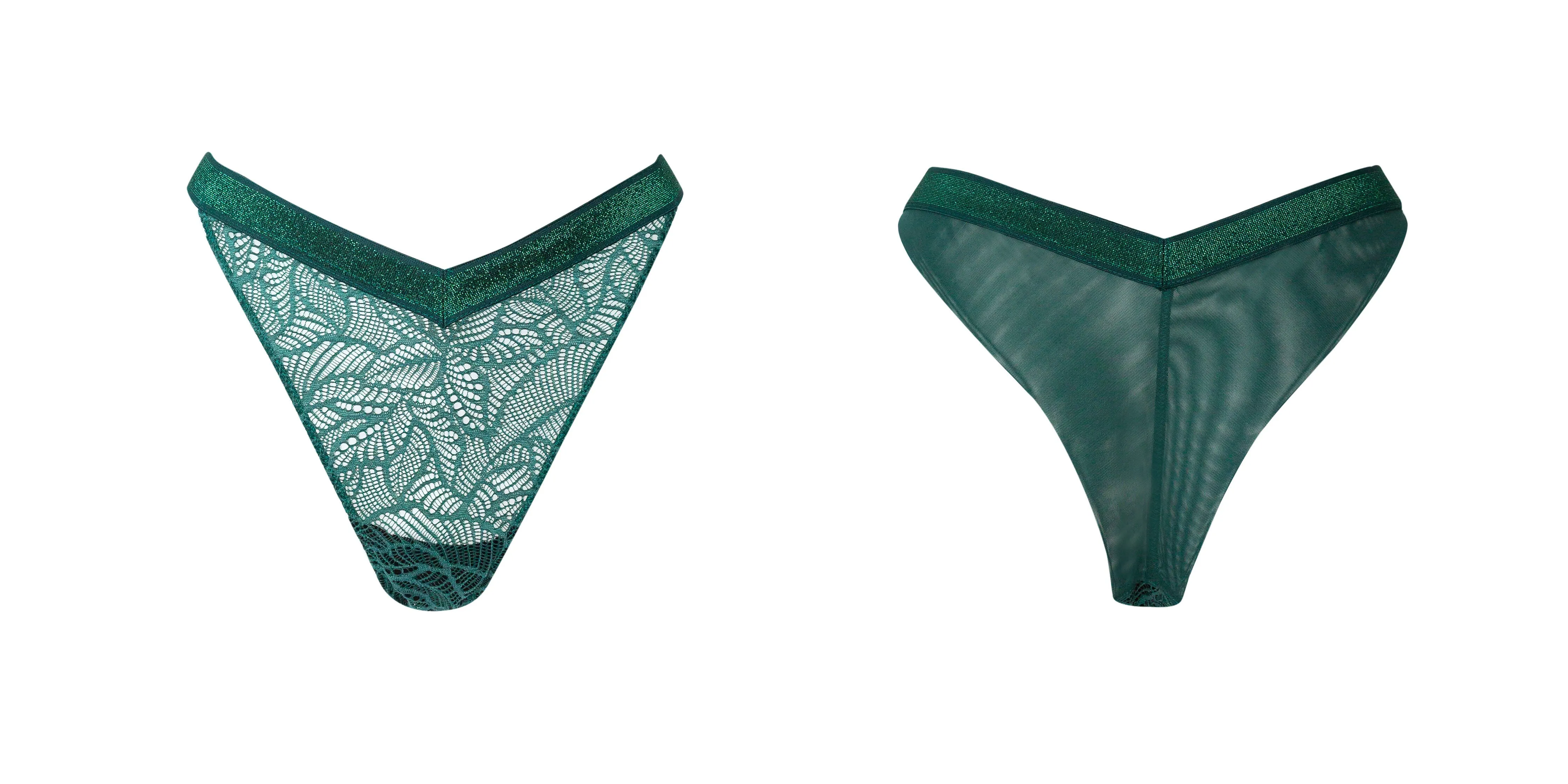 High-waisted Tanga La Teuf - Bott Lingerie