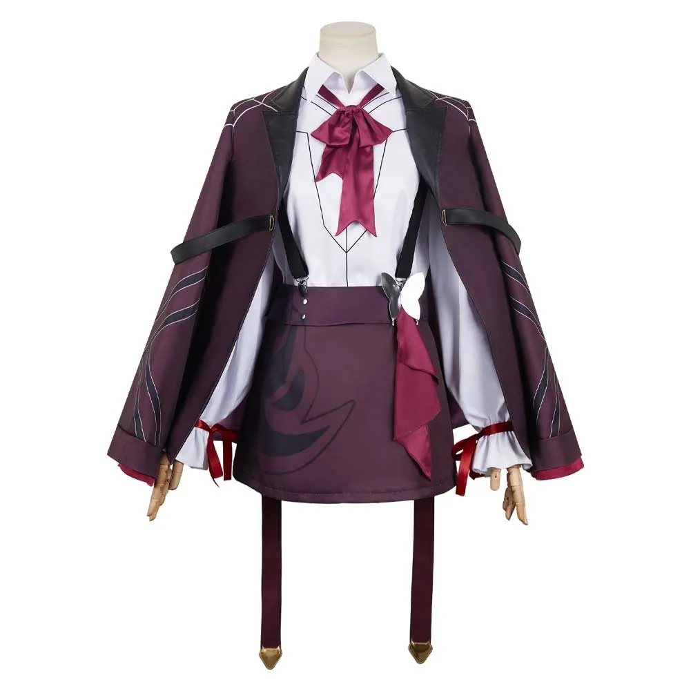 Honkai: Star Rail Kafka Women Purple Outfit Party Carnival Halloween Cosplay Costume