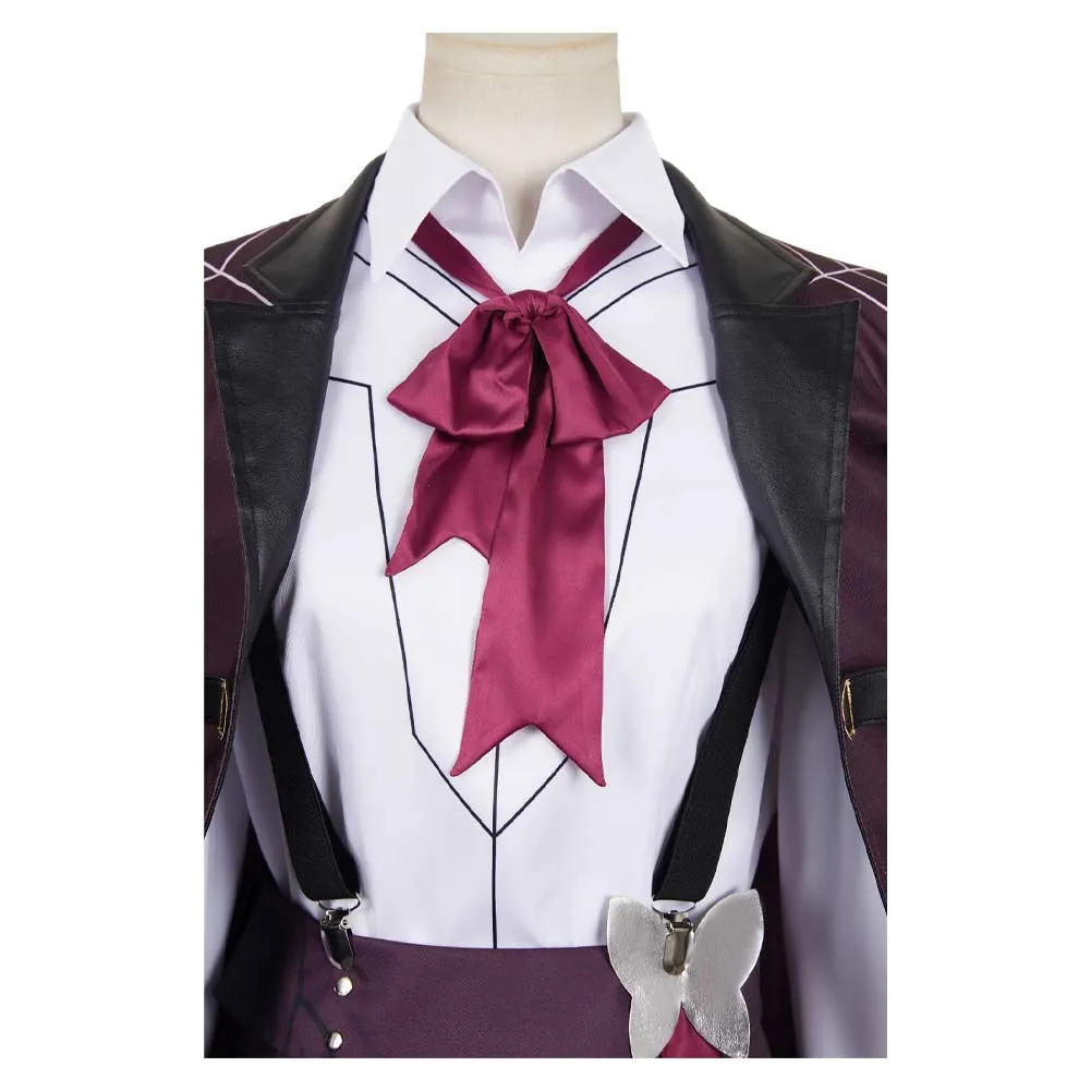 Honkai: Star Rail Kafka Women Purple Outfit Party Carnival Halloween Cosplay Costume