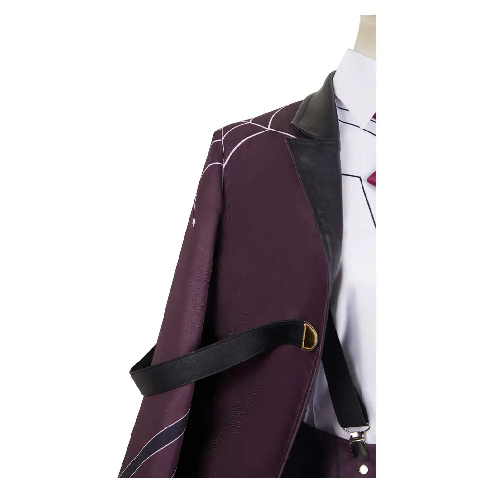 Honkai: Star Rail Kafka Women Purple Outfit Party Carnival Halloween Cosplay Costume