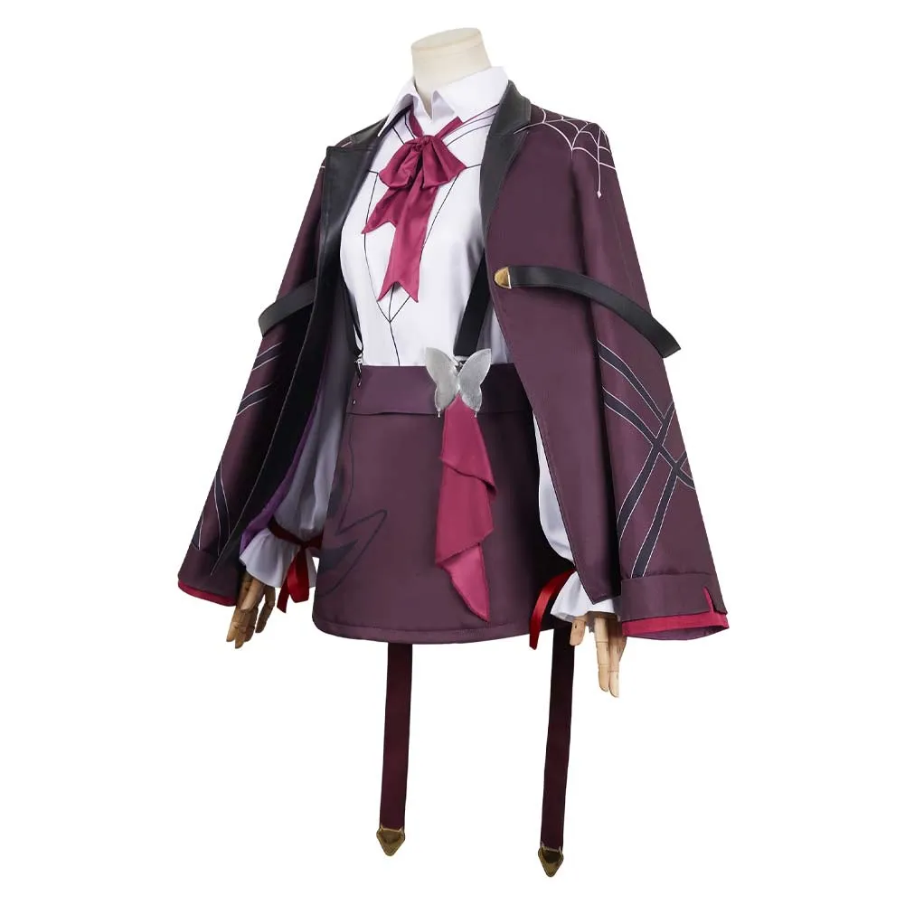 Honkai: Star Rail Kafka Women Purple Outfit Party Carnival Halloween Cosplay Costume