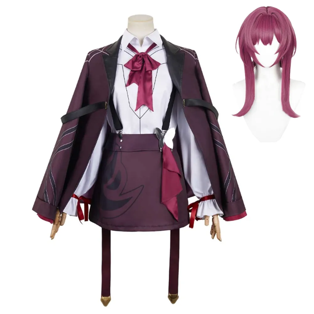 Honkai: Star Rail Kafka Women Purple Outfit Party Carnival Halloween Cosplay Costume