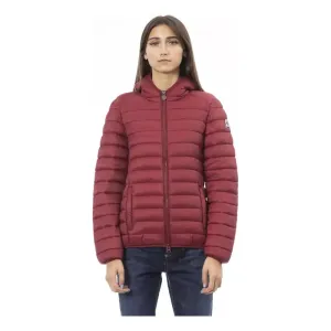 Invicta Red Nylon Women Jacket