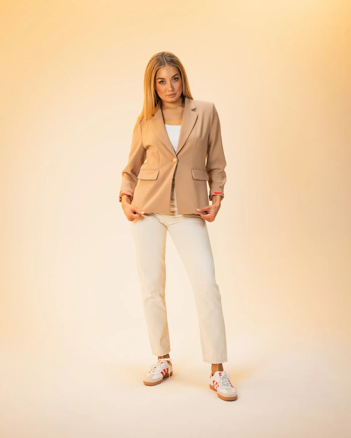 Iris Blazer (Taupe)