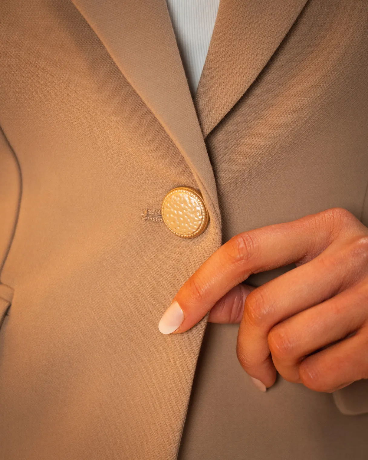 Iris Blazer (Taupe)