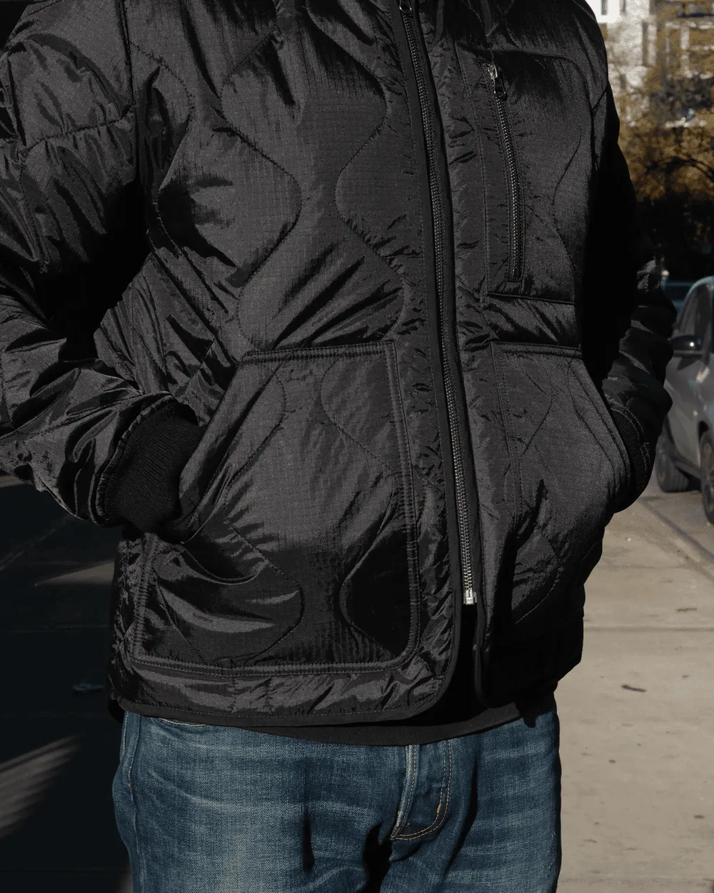 Jane Motorcycles - Humboldt Quilted Liner Jacket - Black