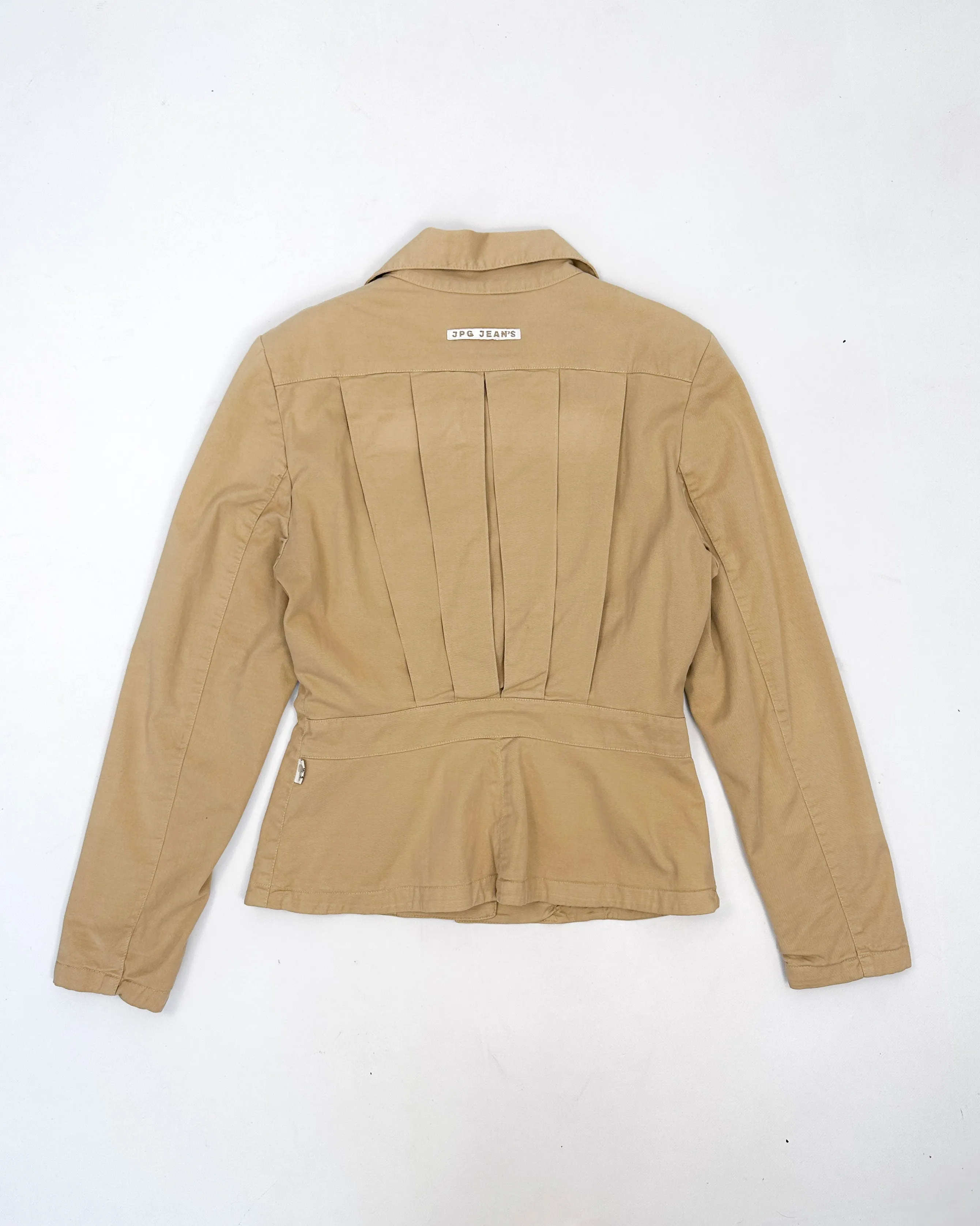 Jean Paul Gaultier Beige Utility Jacket 2000's