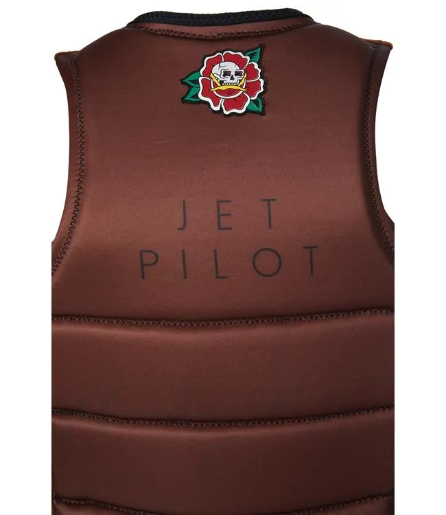 Jetpilot X1 Boys Neo Life Vest (2023) - Coffee