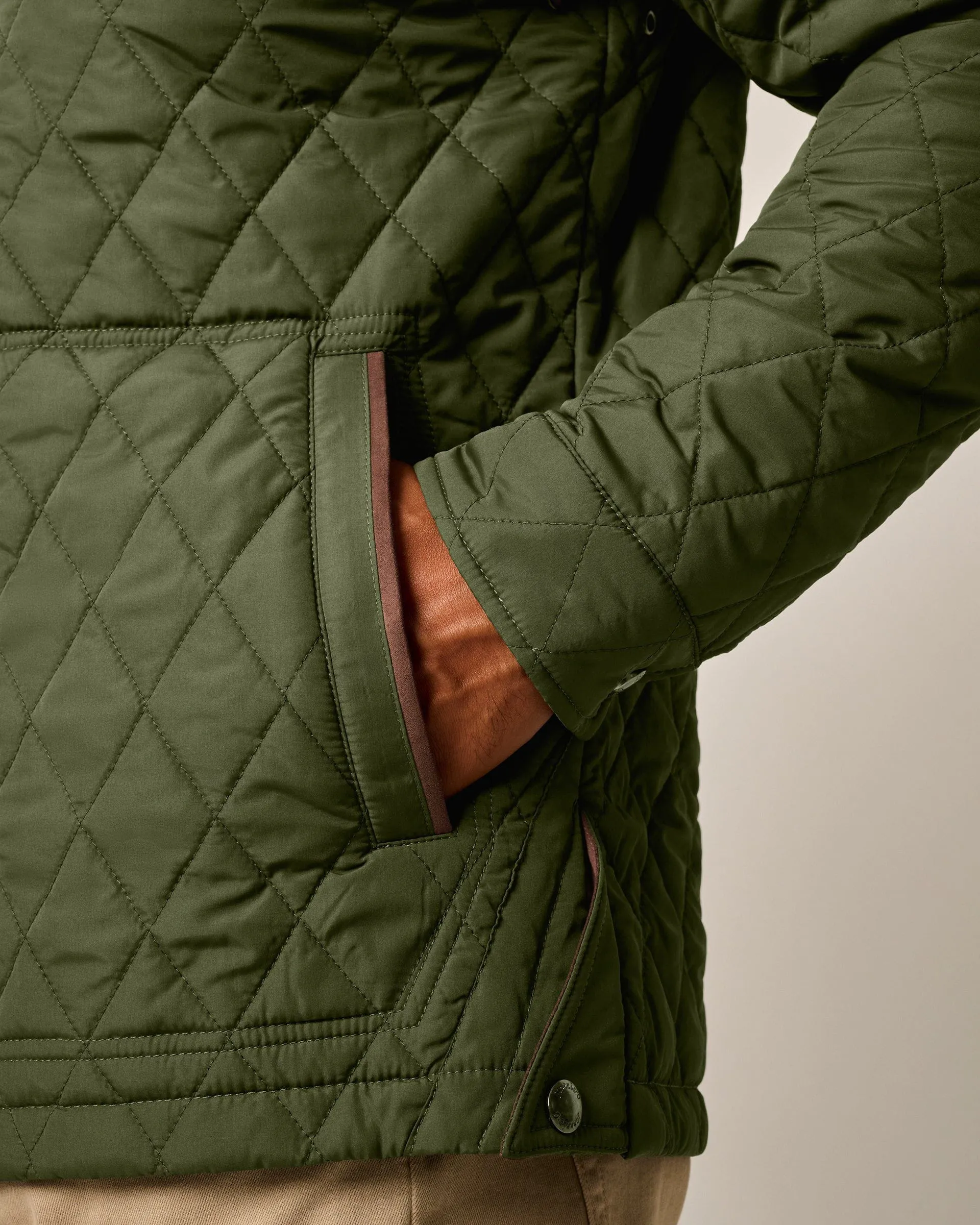 Juno Quilted Snap Jacket