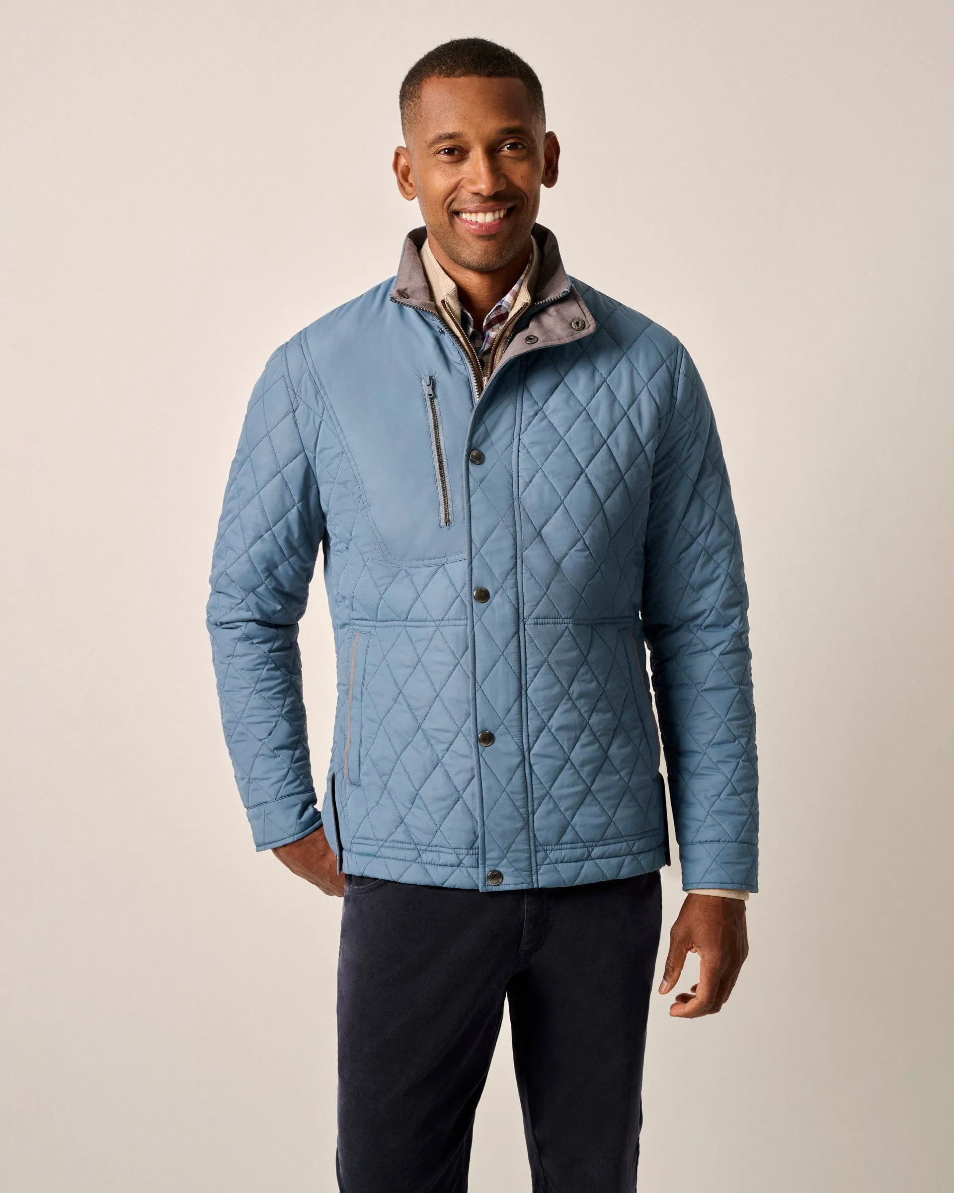 Juno Quilted Snap Jacket