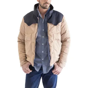 Kimes Ranch Men's Tan & Navy Colt Jacket Colt-NVY