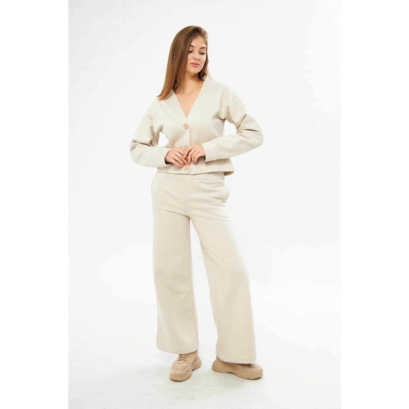 Light Beige Co-Ord Set