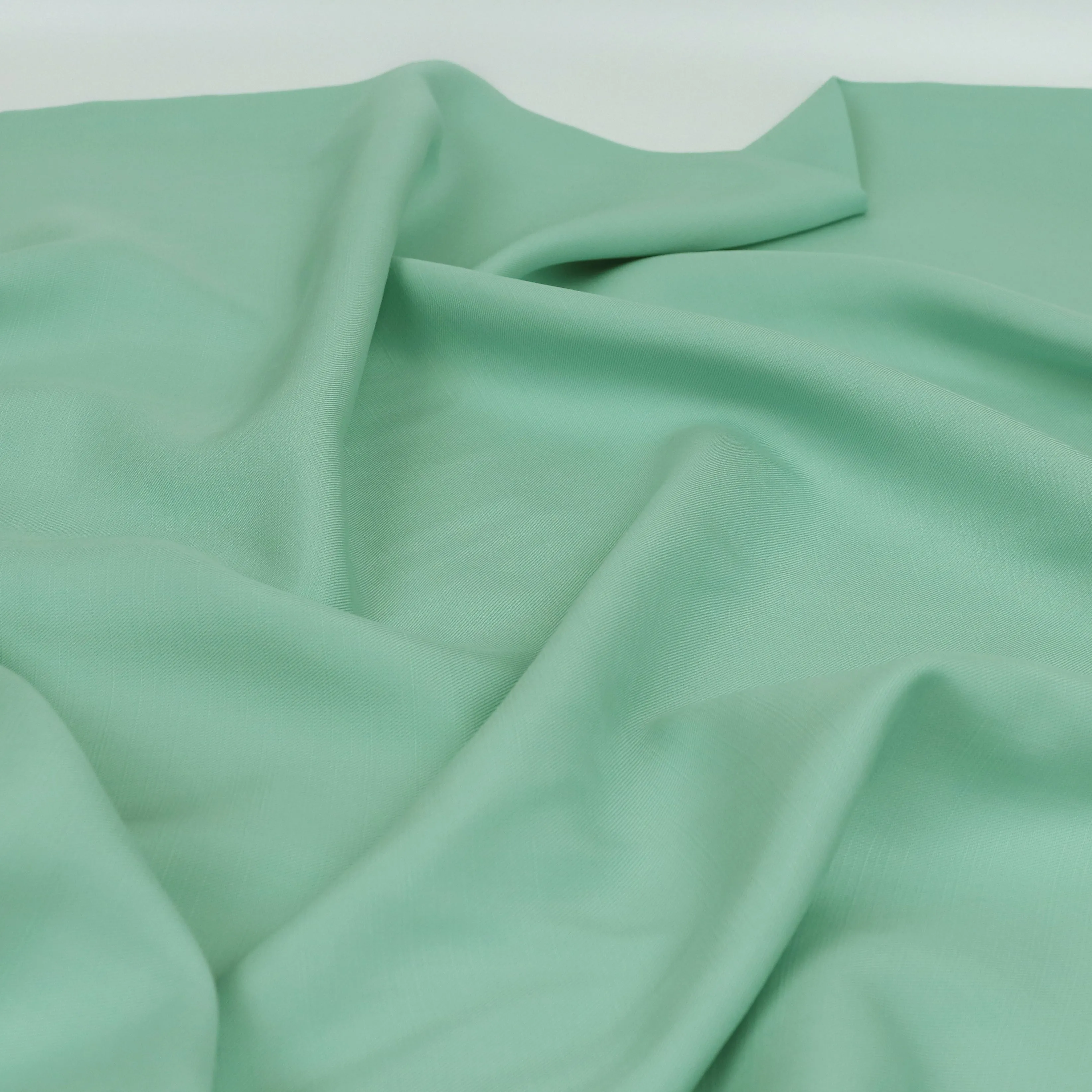 Linen Lyocell Twill - Mint Green