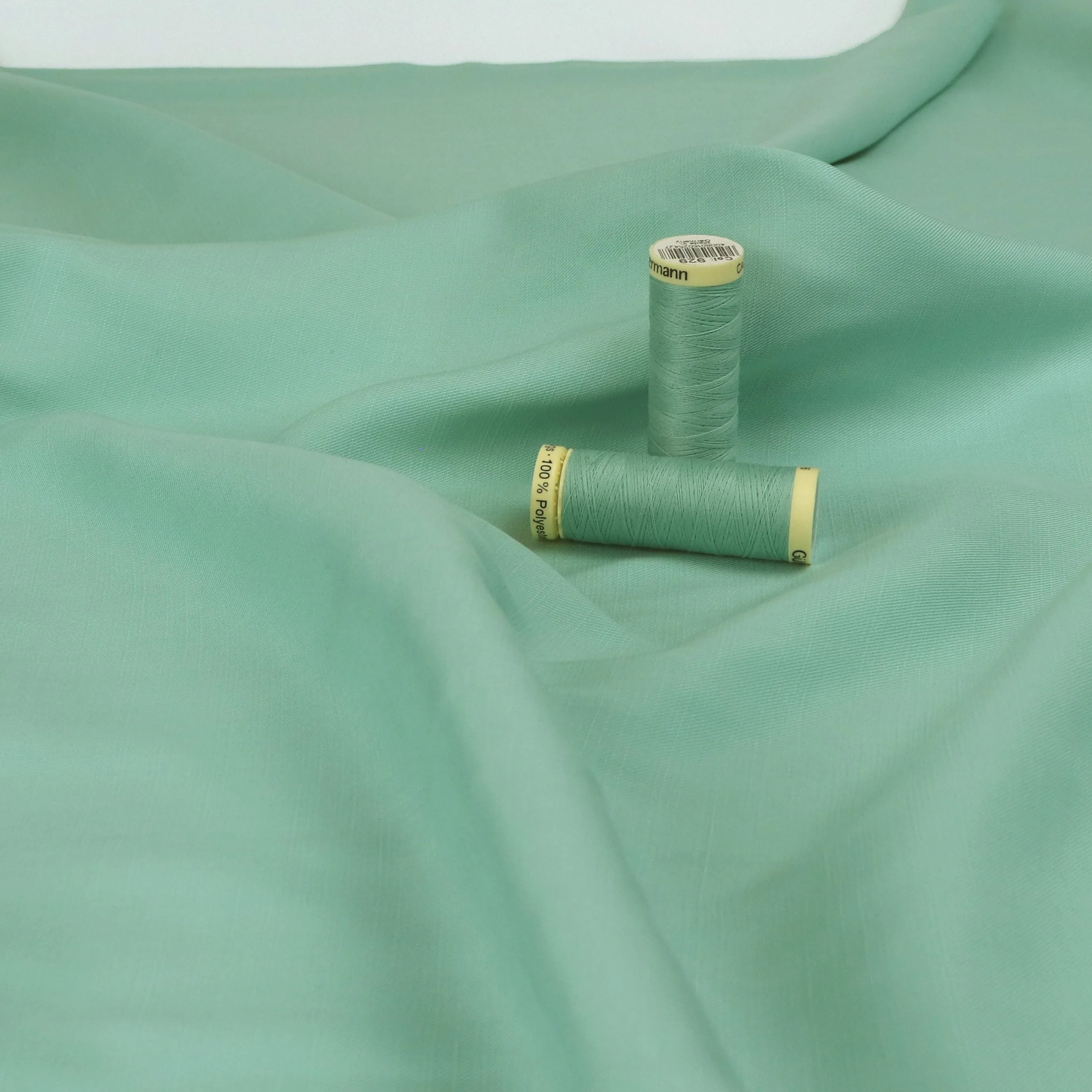 Linen Lyocell Twill - Mint Green