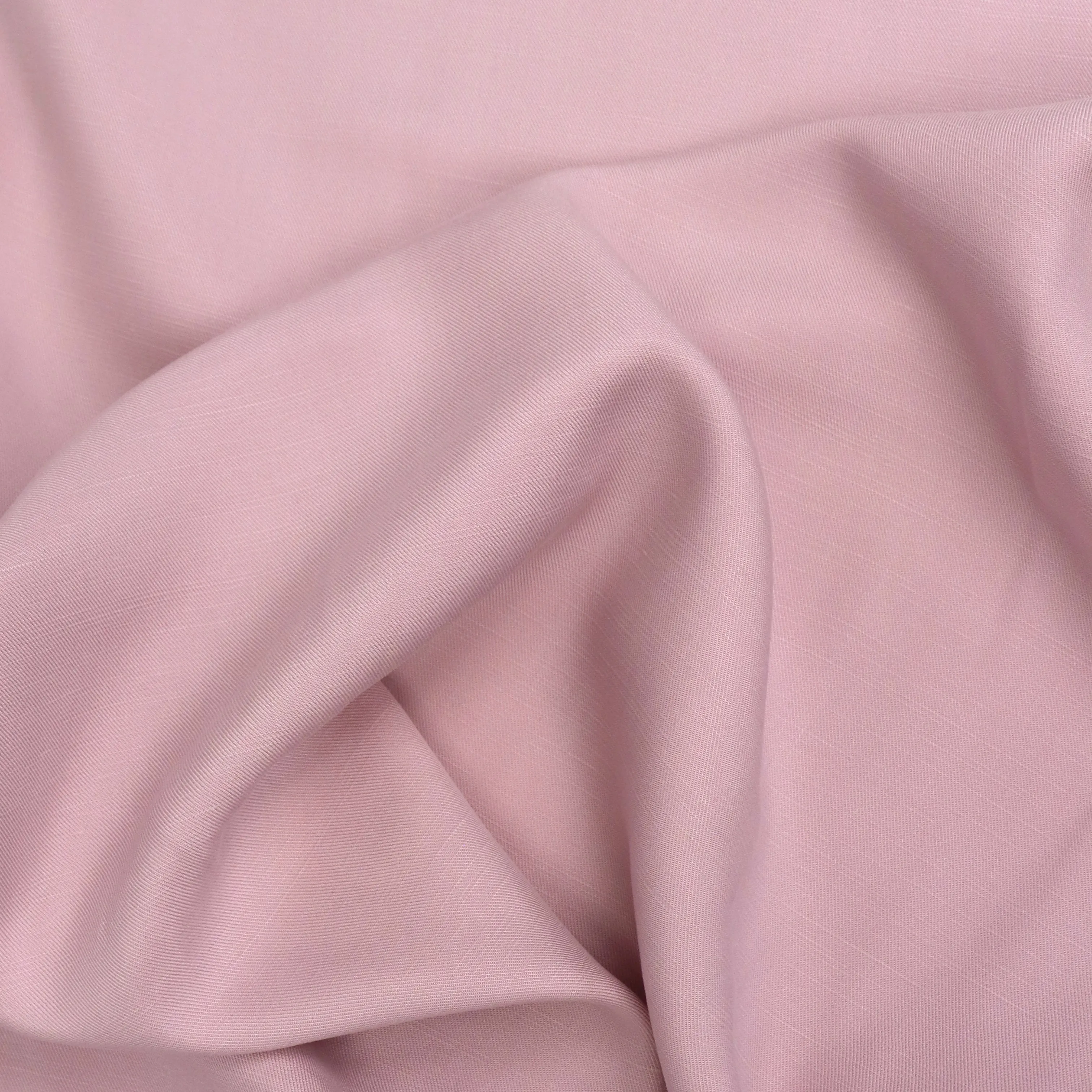 Linen Lyocell Twill - Rose Pink