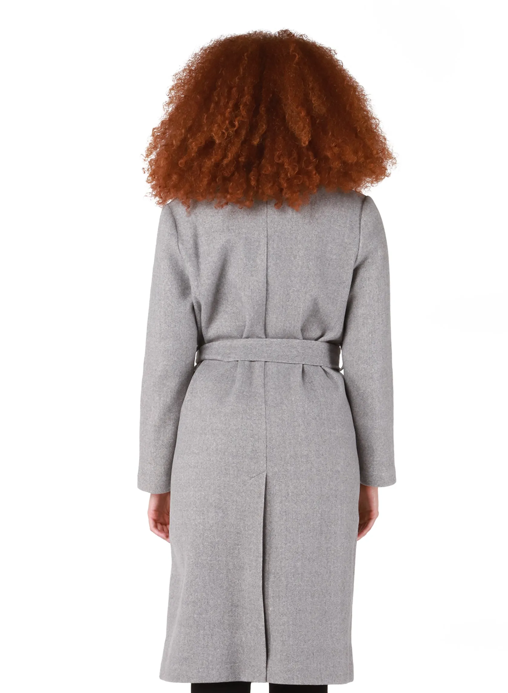 Longline Belted Coat