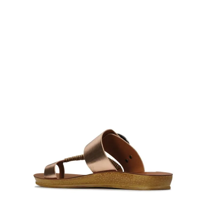 Los Carbos Bria Rose Gold Light Flexible Sandal Jandal