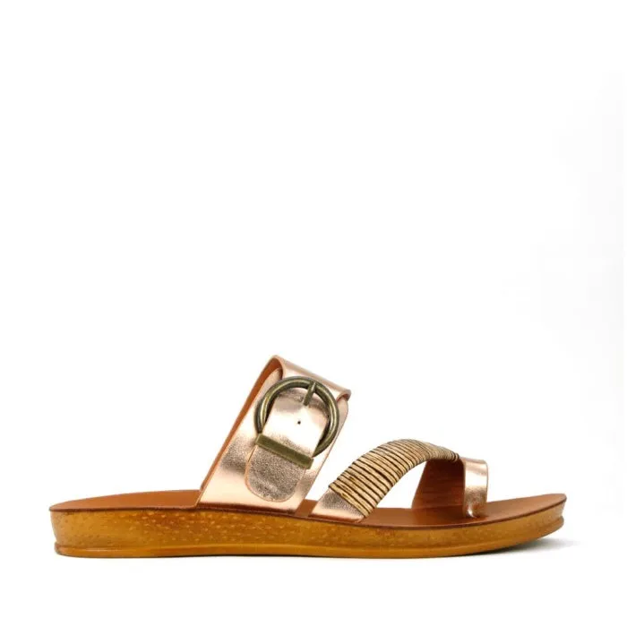 Los Carbos Bria Rose Gold Light Flexible Sandal Jandal