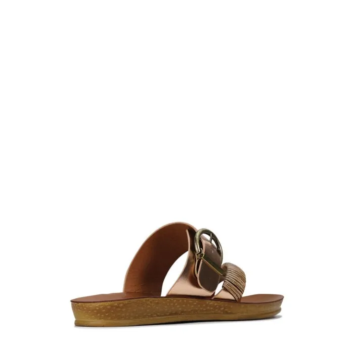 Los Carbos Bria Rose Gold Light Flexible Sandal Jandal