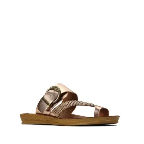 Los Carbos Bria Rose Gold Light Flexible Sandal Jandal