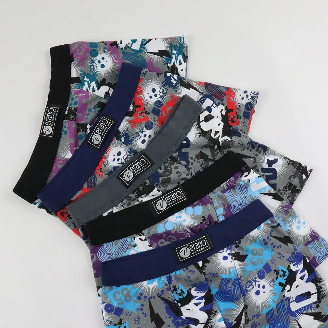 Lot de Boxers Retro Garçon Coton