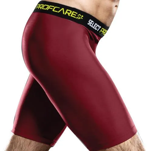 MAROON SELECT COMPRESSION SHORT