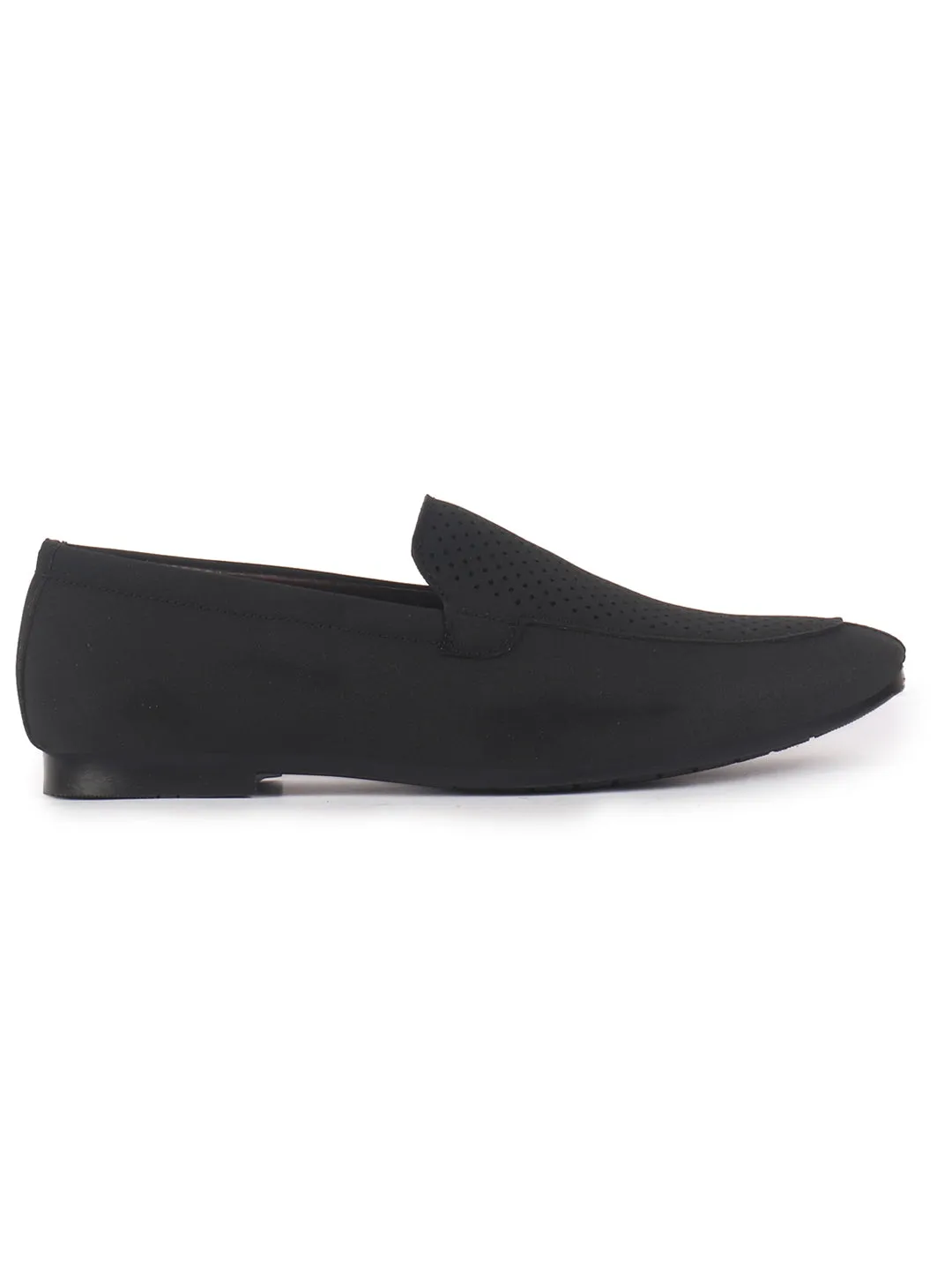 Men Black Formal Velvet Slip On Shoes for Party|Wedding Shoes|Casual Slip On Shoe