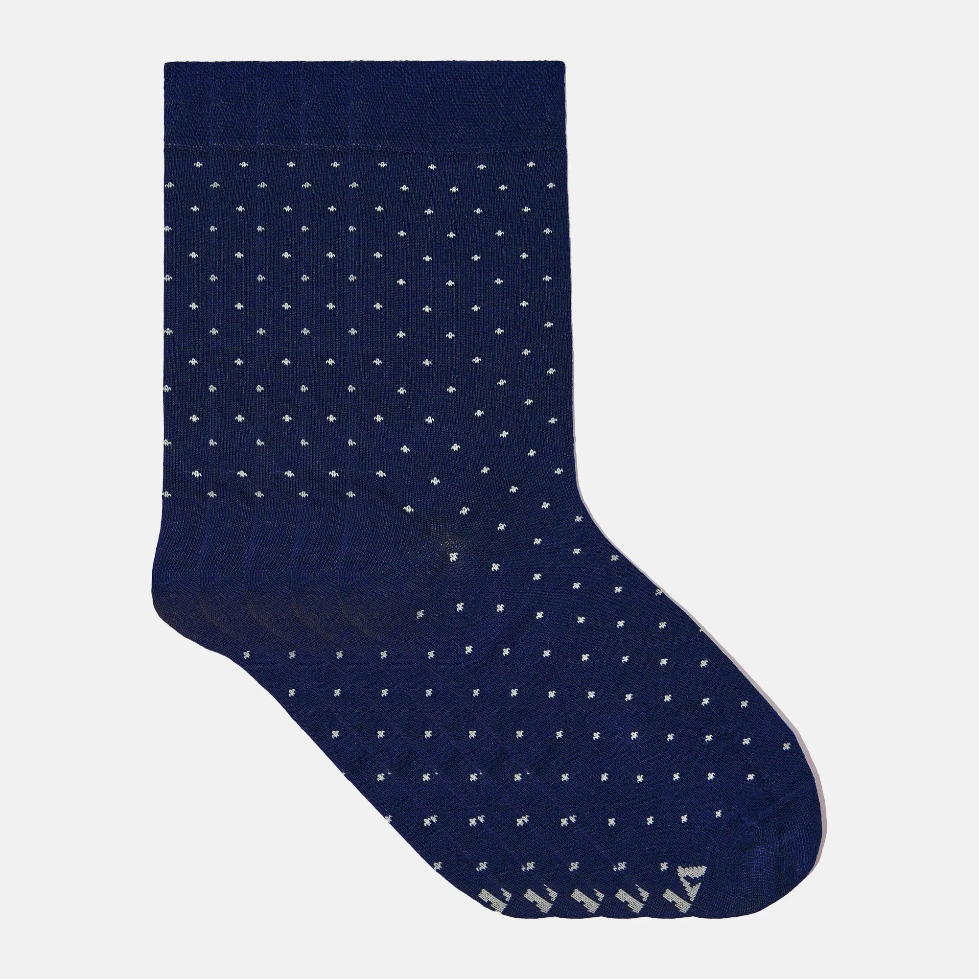 Men’s Bamboo Dress Socks - Dotted Design, 1/3/5 Pairs