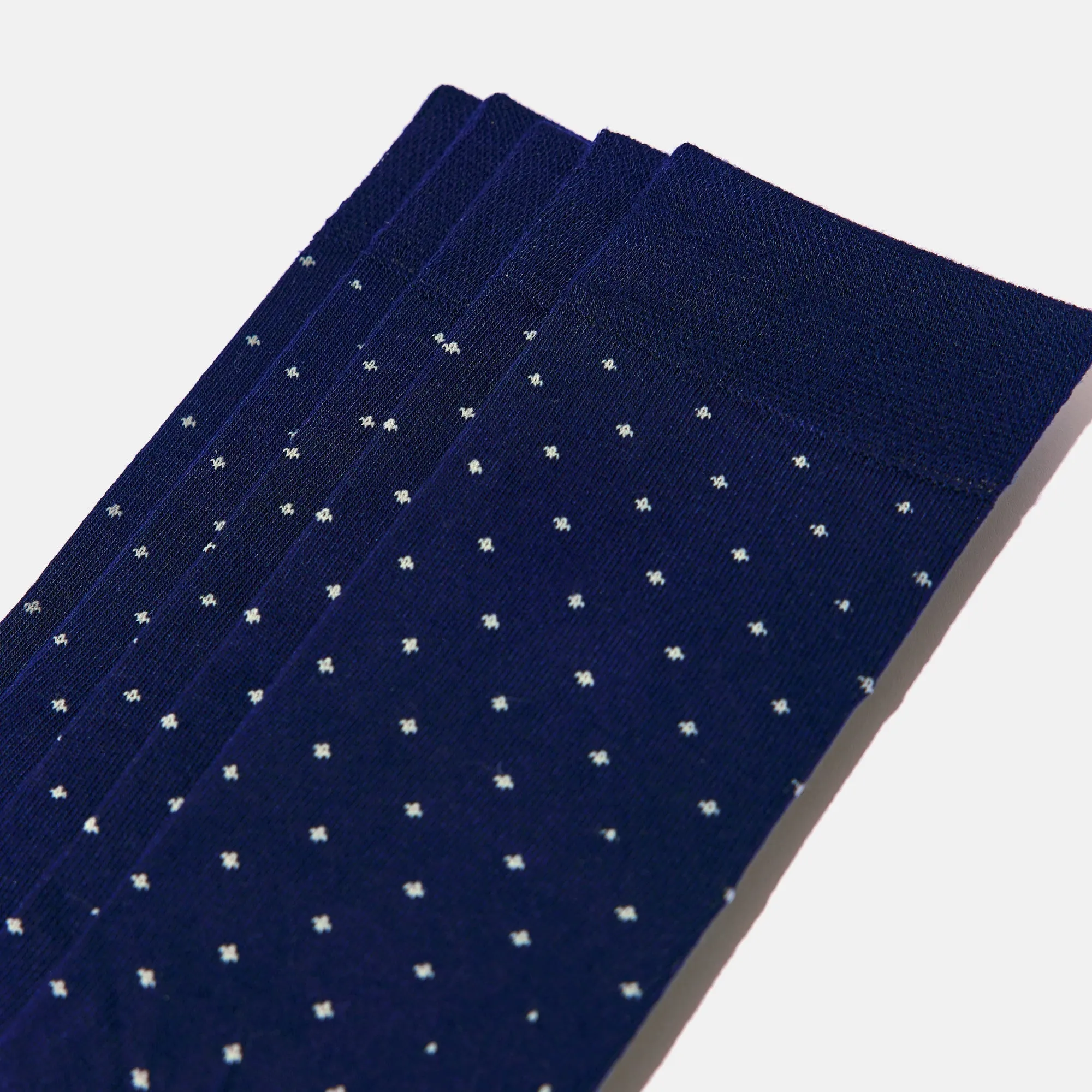 Men’s Bamboo Dress Socks - Dotted Design, 1/3/5 Pairs