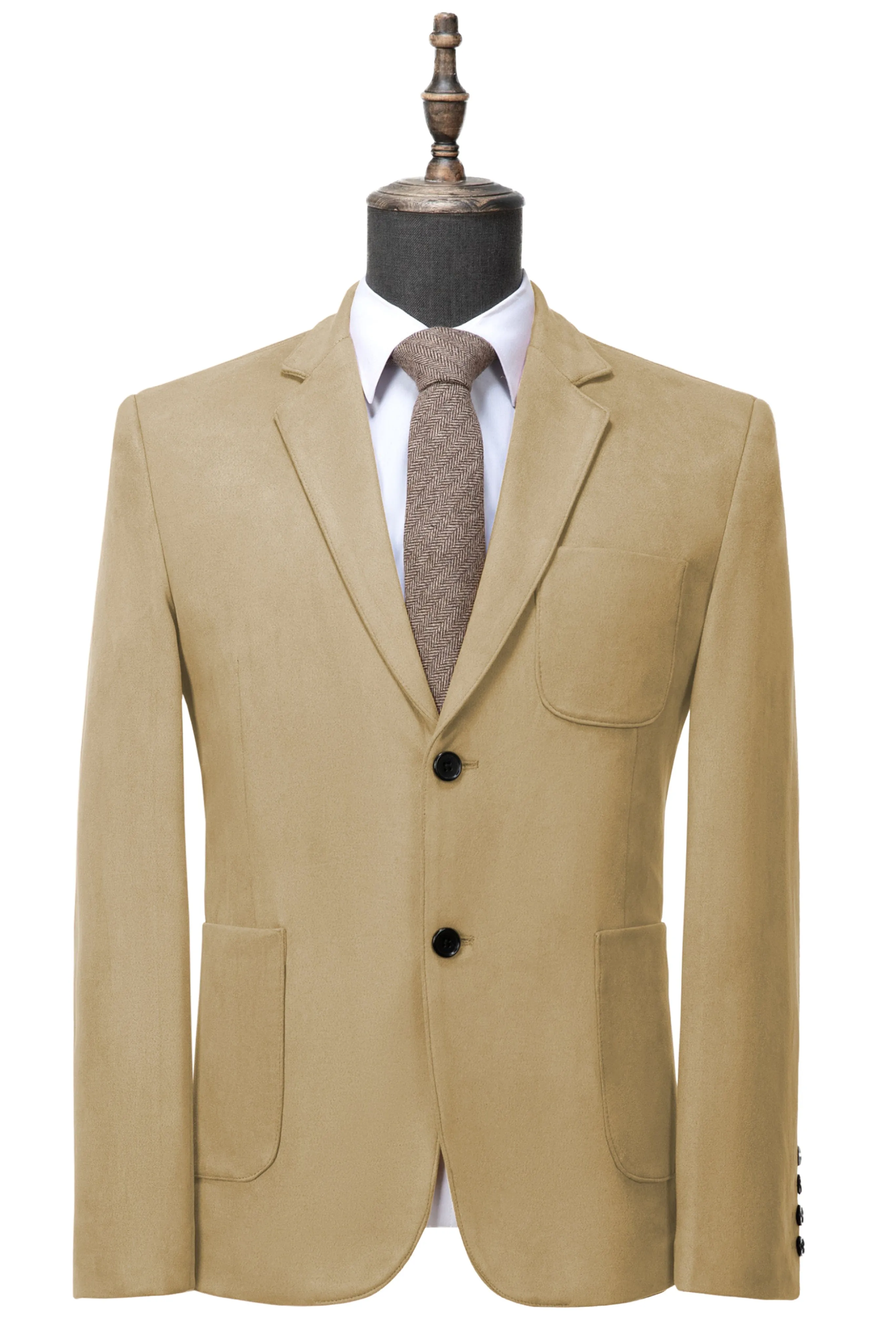 Men's Business Casual Notch Lapel Blazer