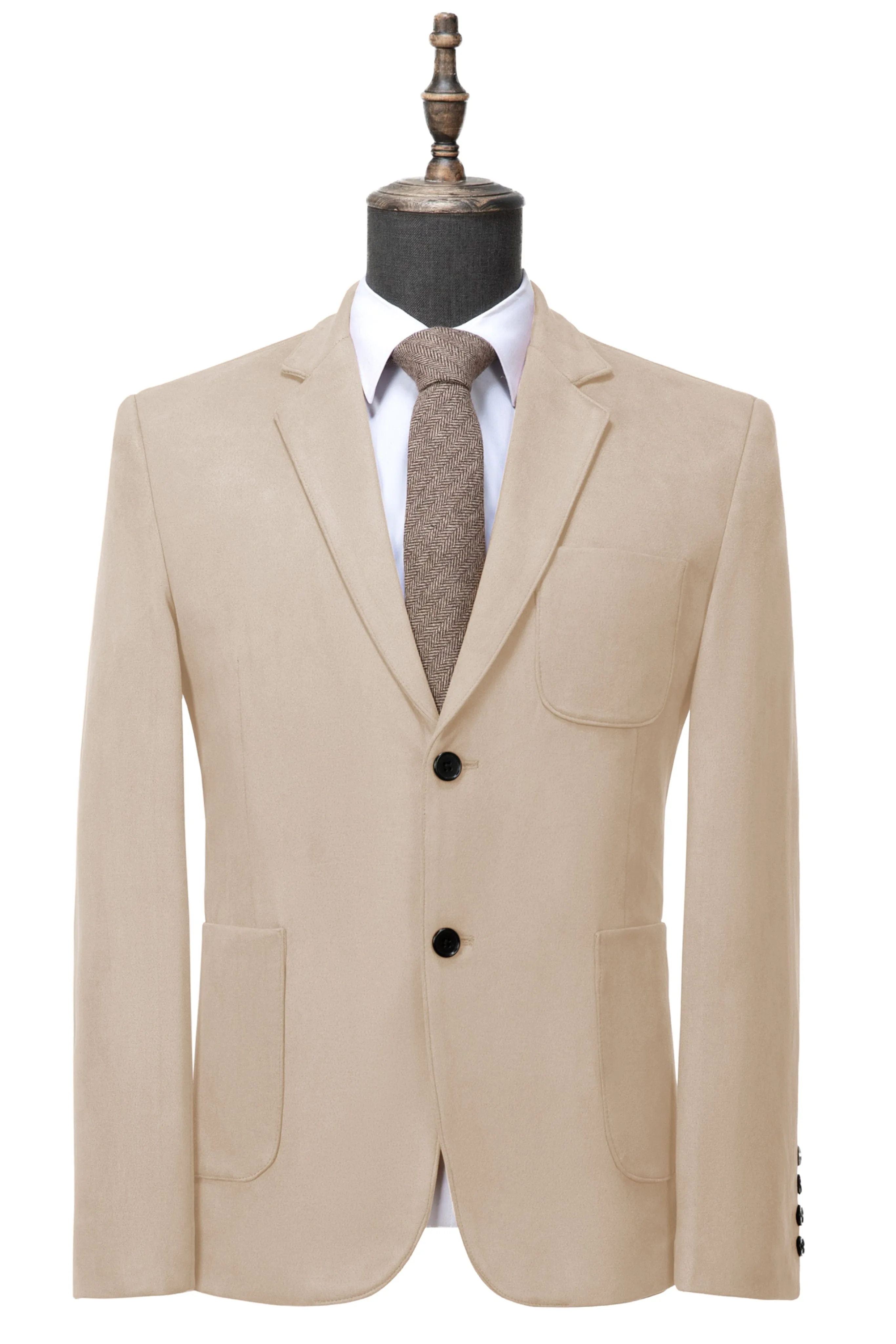 Men's Business Casual Notch Lapel Blazer