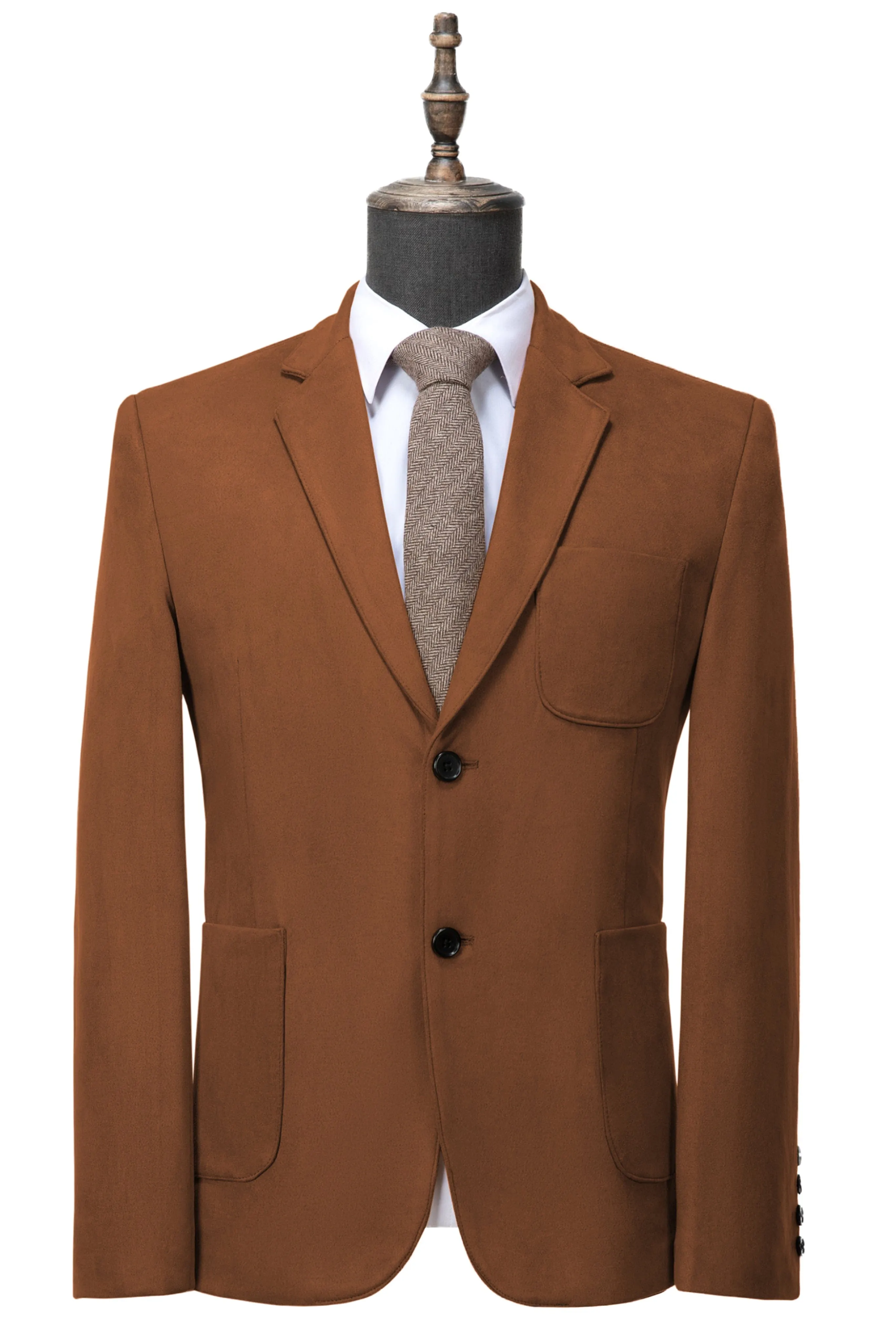 Men's Business Casual Notch Lapel Blazer