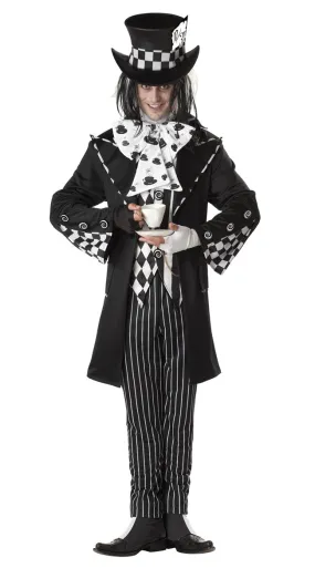 Men's Dark Mad Hatter Costume