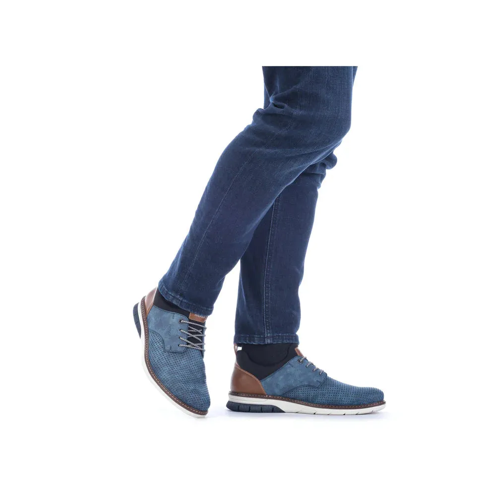 MEN'S RIEKER DUSTIN | BLUE / BROWN