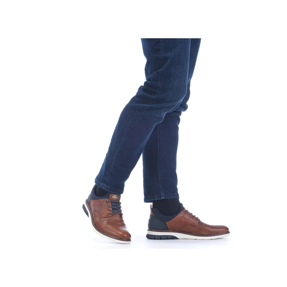 MEN'S RIEKER DUSTIN | BROWN / NAVY BLUE