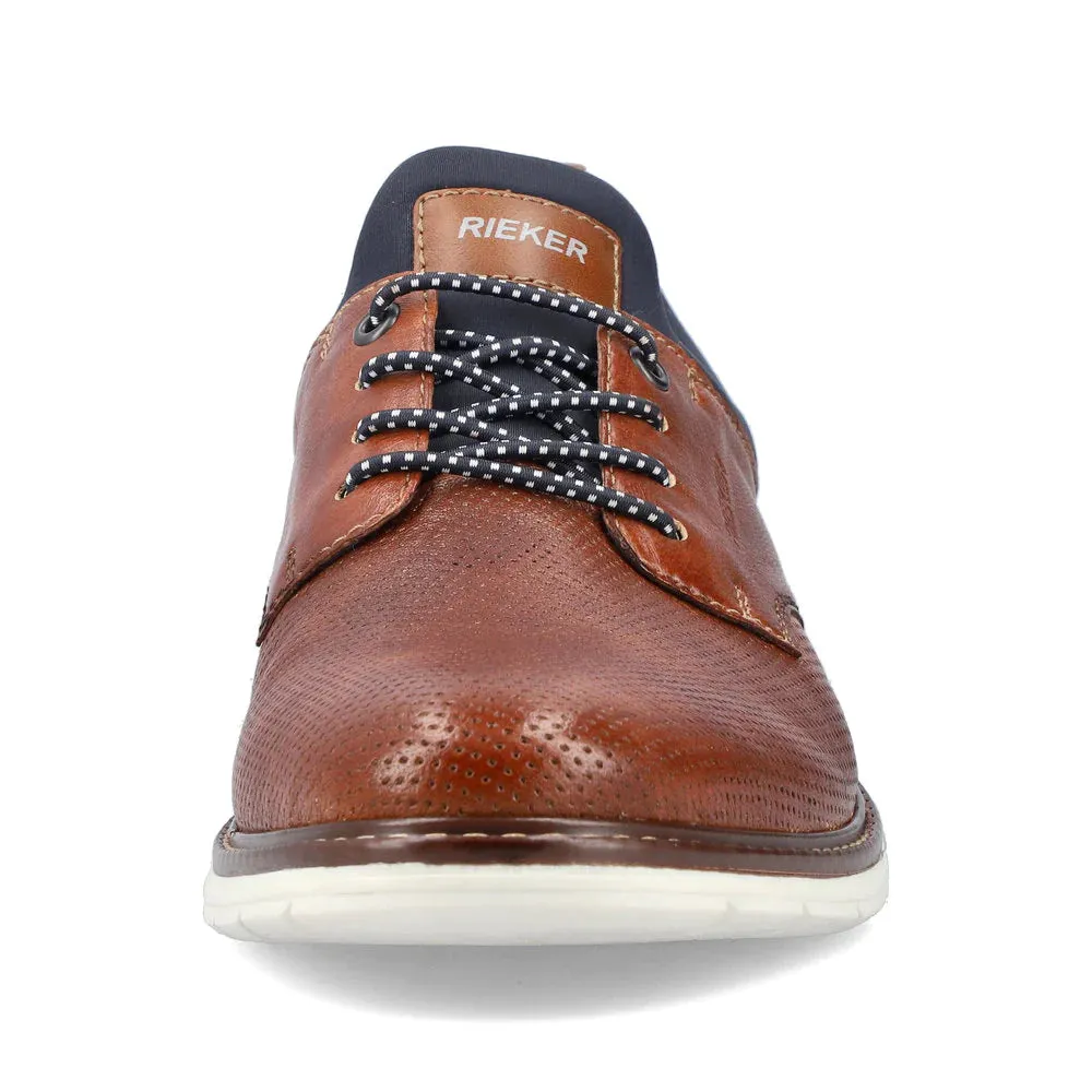 MEN'S RIEKER DUSTIN | BROWN / NAVY BLUE