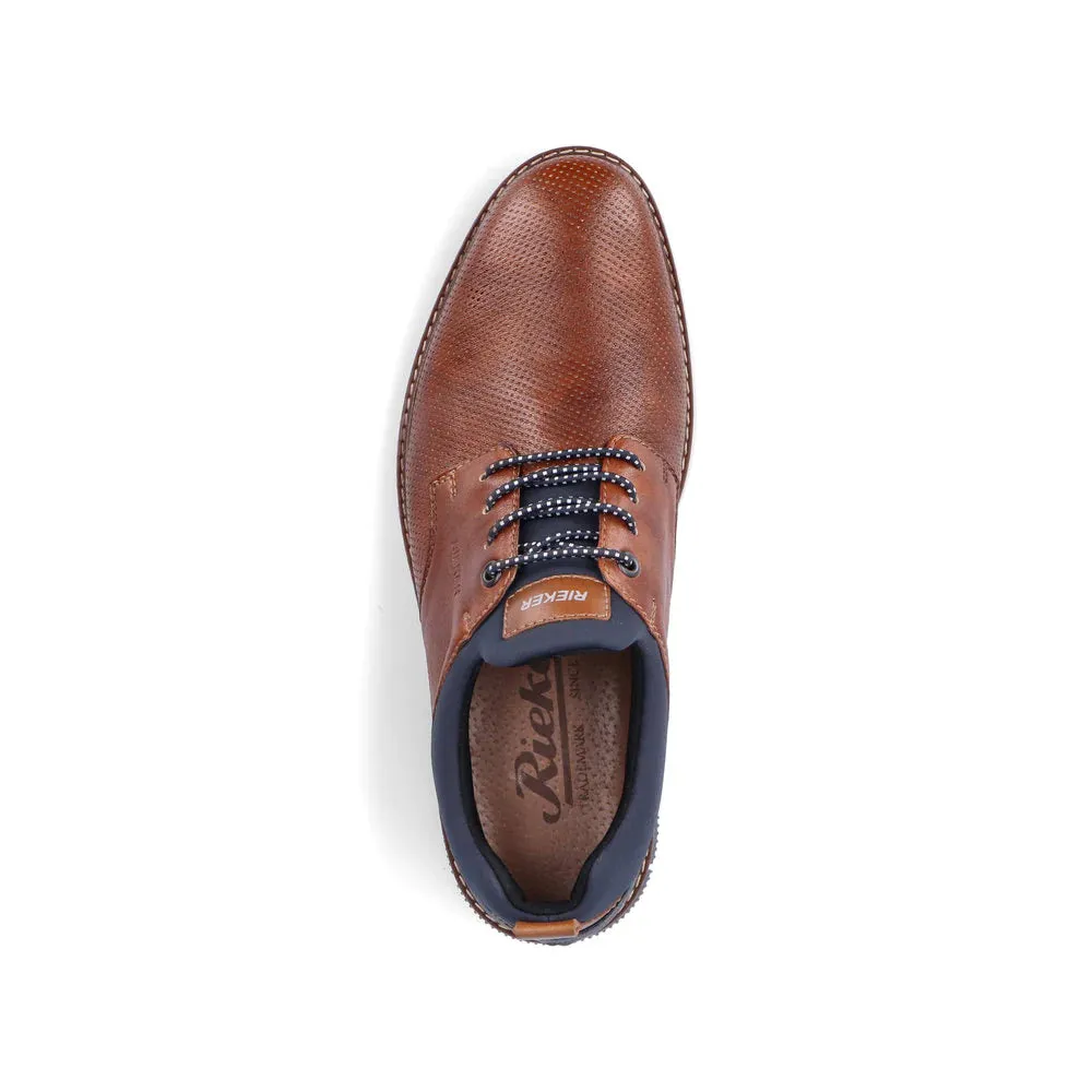 MEN'S RIEKER DUSTIN | BROWN / NAVY BLUE