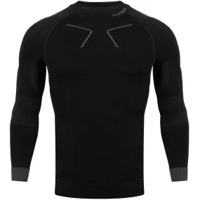 Men's Thermoactive Sweatshirt Alpinus Tactical Base Layer Black-Gray Gt43219