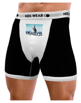 Mexico - Whale Watching Cut-out Mens Boxer Brief Underwear