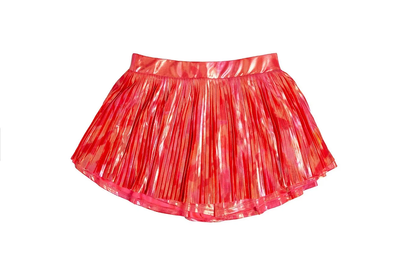 MIA Pleated Coral Skort