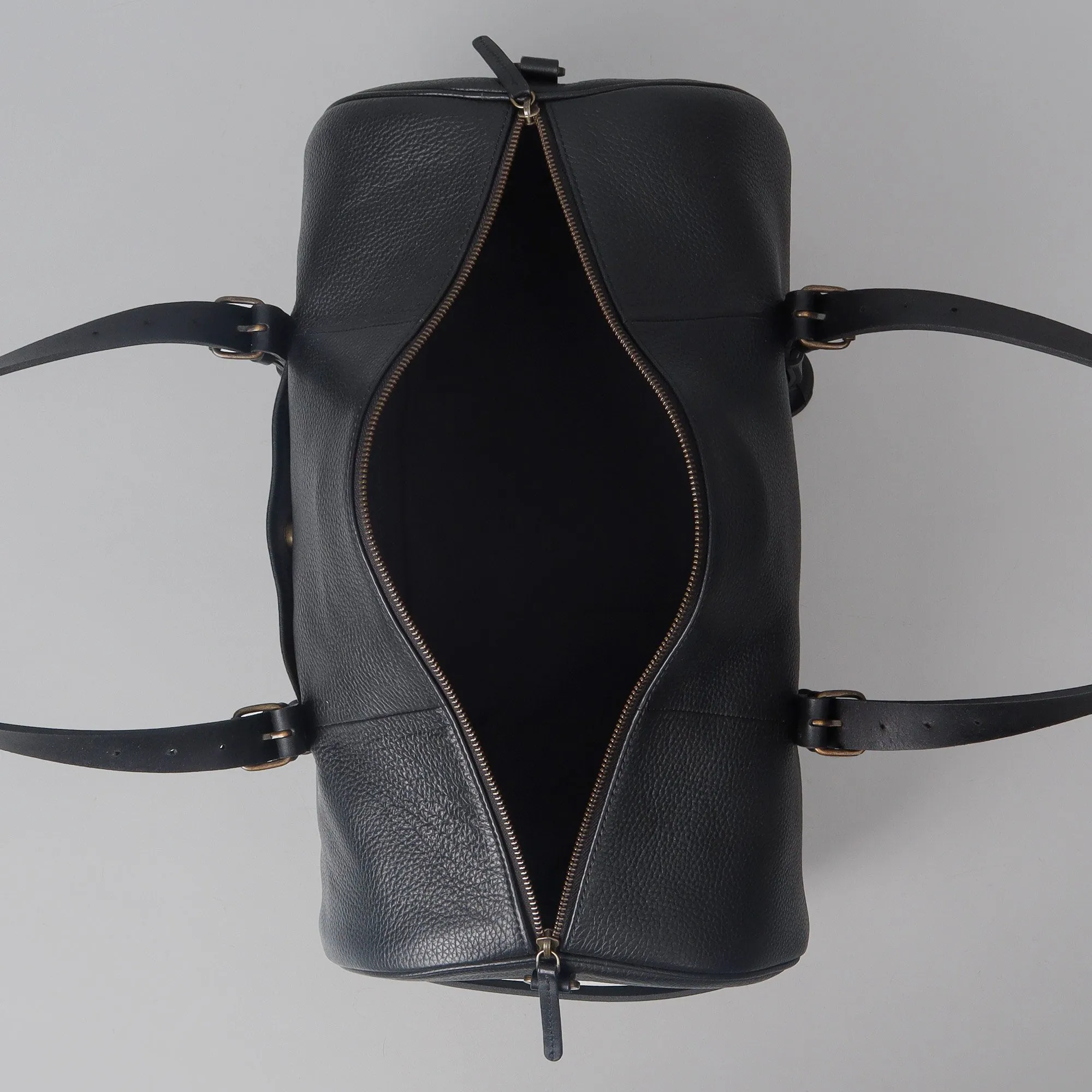 Miami Leather Gym Bag